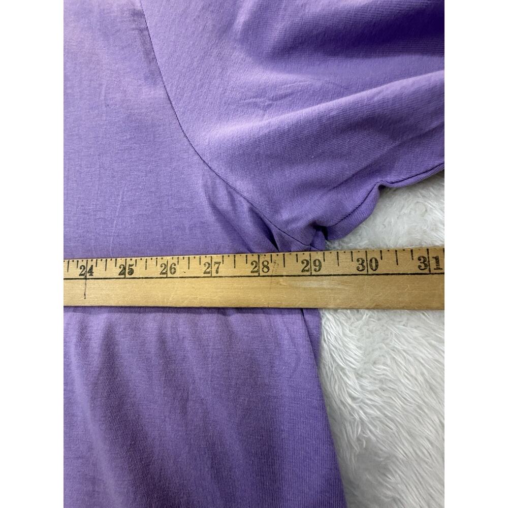 Ulla Popken Short Sleeve Light Purple V Neck T-Shirt Size 28/30 NWT - Picture 6 of 10
